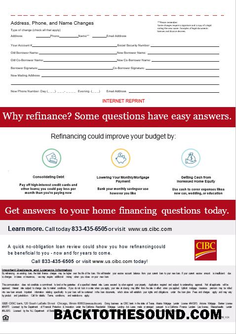 İndir ABD CIBC Banka İpotek Hesap Özeti in Word and PDF Formatlar, 3 pages 3 Örnek tasarım