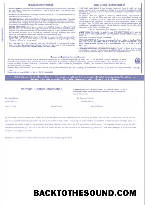 İndir ABD Dave Banka İpotek Hesap Özeti in Word and PDF Formatlar, 3 pages 3 Örnek örnek