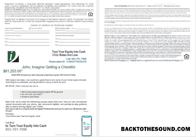 İndir ABD Integrity Banka İpotek Kredi Hesap Özeti in Word and PDF Formatlar , 4 pages 3 4 Örnek ön izleme