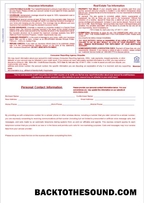 İndir ABD Mountain Amerika Kredi birlik Banka İpotek Hesap Özeti in Word and PDF Formatlar, 3 pages Örnek taslak