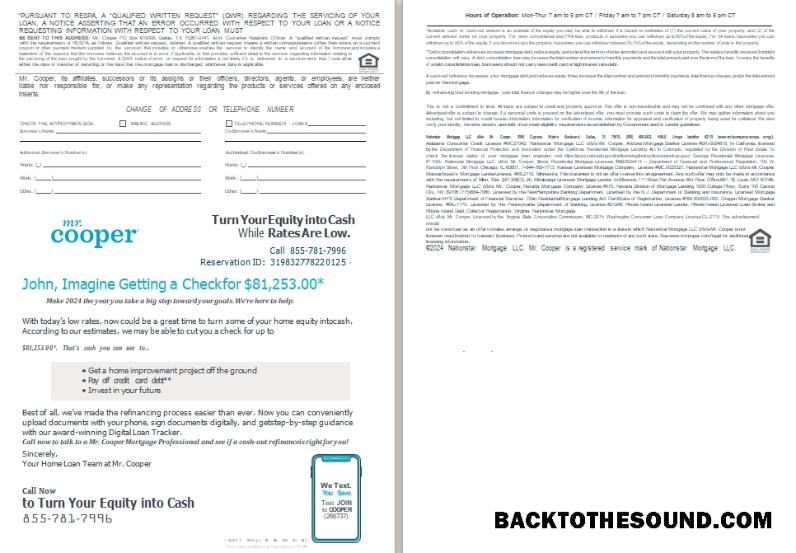 İndir ABD Mr. Cooper Changing the Face of Home Loans İpotek Kredi Hesap Özeti, 4 pages 3 4 scr Örnek örnek