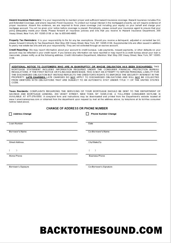 İndir ABD Yeni York American Express mavi Banka İpotek Hesap Özeti in Word and PDF Formatlar 3 Örnek şablon