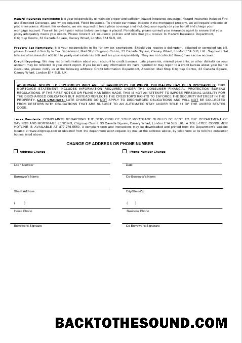 İndir Birleşik Krallık Citibank Banka İpotek Hesap Özeti in Word and PDF Formatlar 3 Örnek örnek