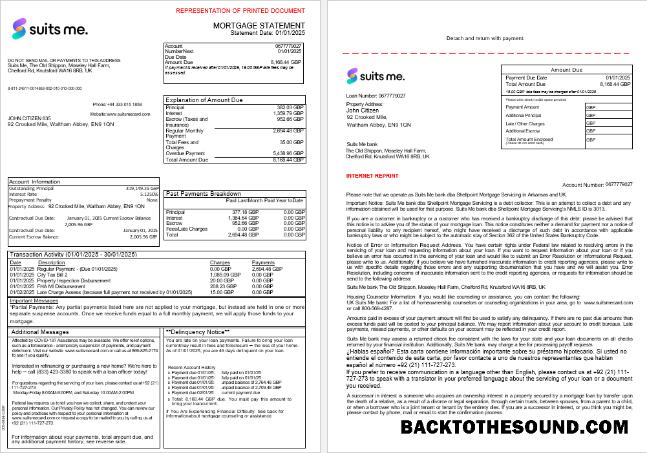 İndir Birleşik Krallık Suits Me Banka İpotek Hesap Özeti in Word and PDF Formatlar, 3 pages 1 2 Örnek taslak