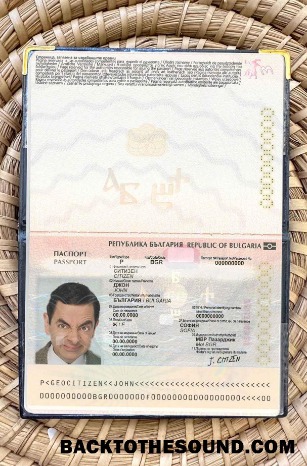 Scarica Bulgaria Passaporto Foto look Campione modello