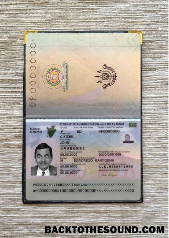 Scarica Burundi Passaporto (2019 Presente) Foto look Campione campione