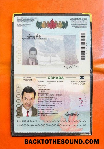 Scarica Canada Passaporto (2010 Presente) Foto look Campione campione