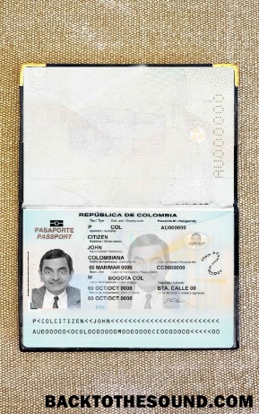 Scarica Colombia Passaporto (2018 Presente) Foto look Campione anteprima