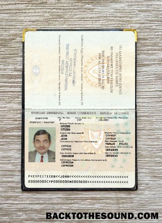 Scarica Cipro Passaporto Versione 2 Foto look Campione anteprima