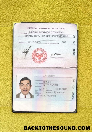 Scarica Donetsk People's Republic Passaporto Foto look Campione modello