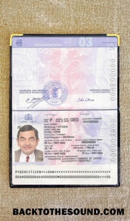 Scarica Georgia Passaporto Versione 2 foto-look Campione anteprima