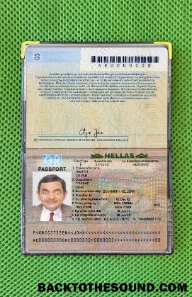 Scarica Grecia Passaporto Versione 2 Foto look Campione design