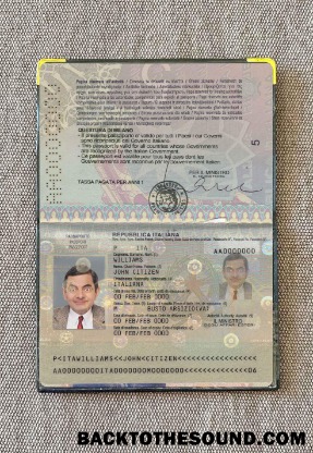 Scarica Italia Passaporto Versione 2 Foto look Campione campione