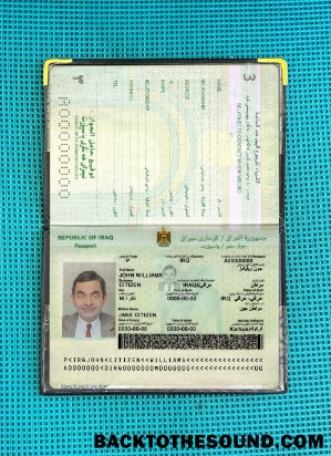 Scarica Iraq Nuovo Passaporto 2019 Presente foto-look Campione modello