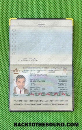 Scarica Giordania Passaporto Foto look Campione campione