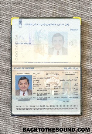 Scarica Kuwait Passaporto Foto look Campione campione