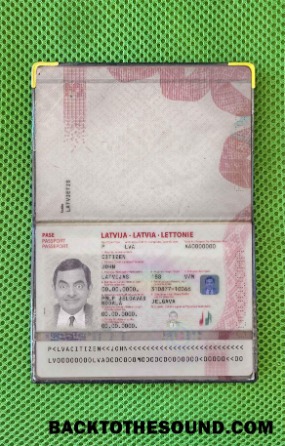 Scarica Lettonia Passaporto (2015 Presente) Foto look Campione campione