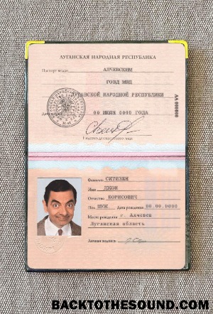 Scarica Luhansk People's republic Passaporto Foto look Campione modello