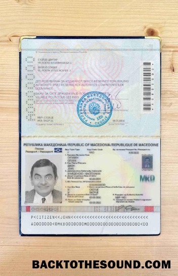 Scarica Macedonia pass Foto look Campione anteprima
