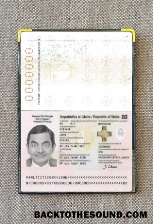 Scarica Malta Passaporto 2020 Presente foto-look Campione modello
