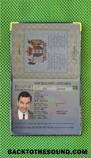 Scarica Nuova Zelanda Passaporto (2005 2009) Foto look Campione modello