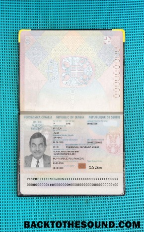 Scarica Serbia Passaporto 2018 Presente Foto look Campione design