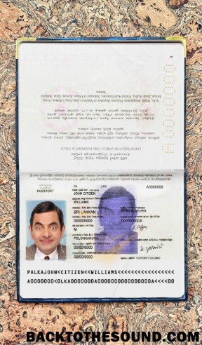 Scarica Sri Lanka Passaporto Foto look Campione design