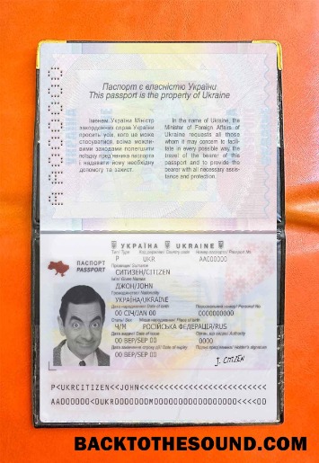 Scarica Ucraina Passaporto Foto look Campione modello