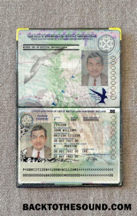 Scarica Regno Unito of Great Britain and Irlanda del Nord Passaporto (2010 2015) Foto look Campione mockup