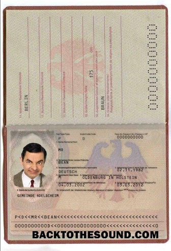 İndir Almanya Pasaport (2005 2017) Örnek tasarım