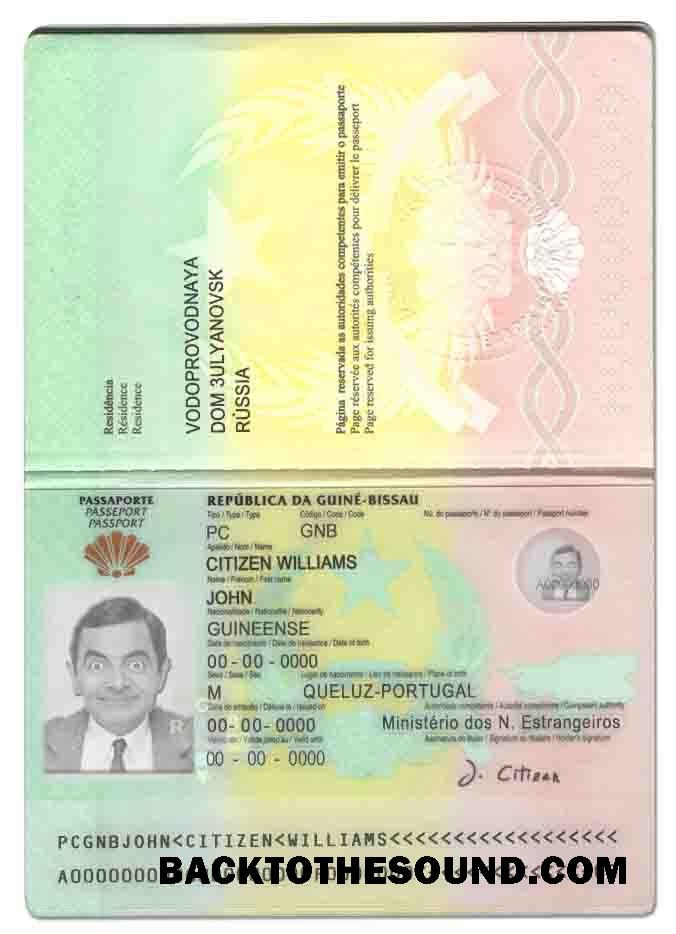 İndir Gine Bissau Pasaport Örnek ön izleme