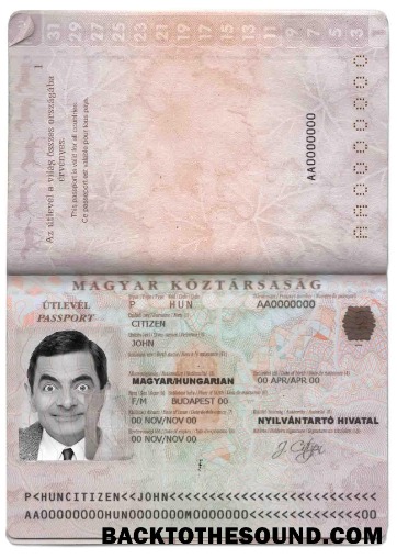 İndir Macaristan Pasaport Örnek taslak