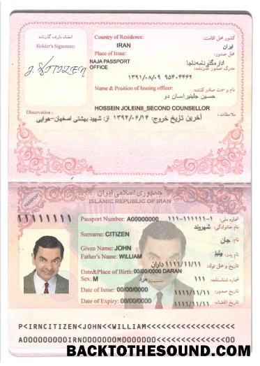 İndir İran Pasaport (2007 2014) Örnek ön izleme