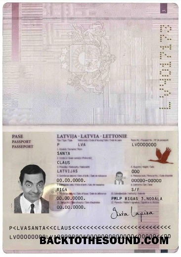İndir Letonya Pasaport in PSD Format, fully Düzenlenebilir (2007 – 2015) Örnek tasarım