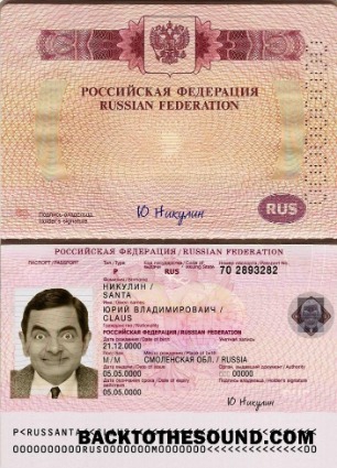 İndir Rusya Seyahat Pasaport Örnek tasarım