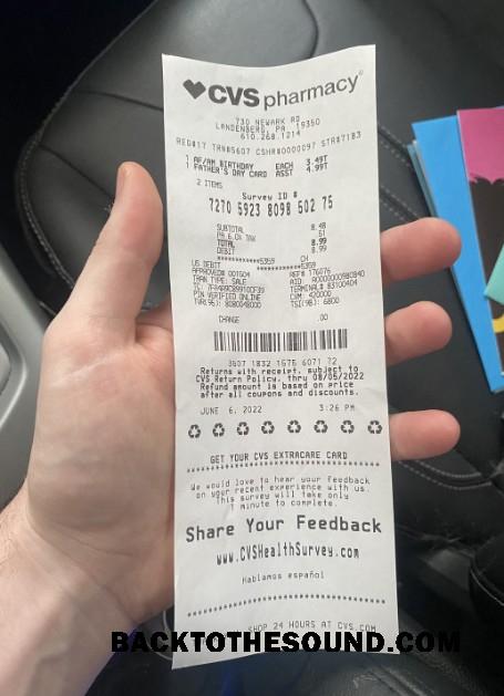 Λήψη CVS pharmacy Πληρωμή check Δείγμα σχεδιασμό
