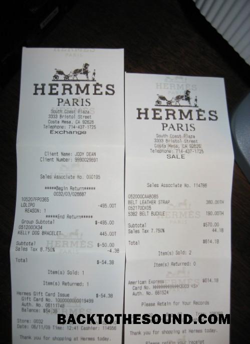 Λήψη Hermes Μόδα house Πληρωμή check Δείγμα προεπισκόπηση