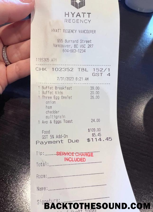 Λήψη Hyatt regency Πληρωμή Απόδειξη Δείγμα δείγμα