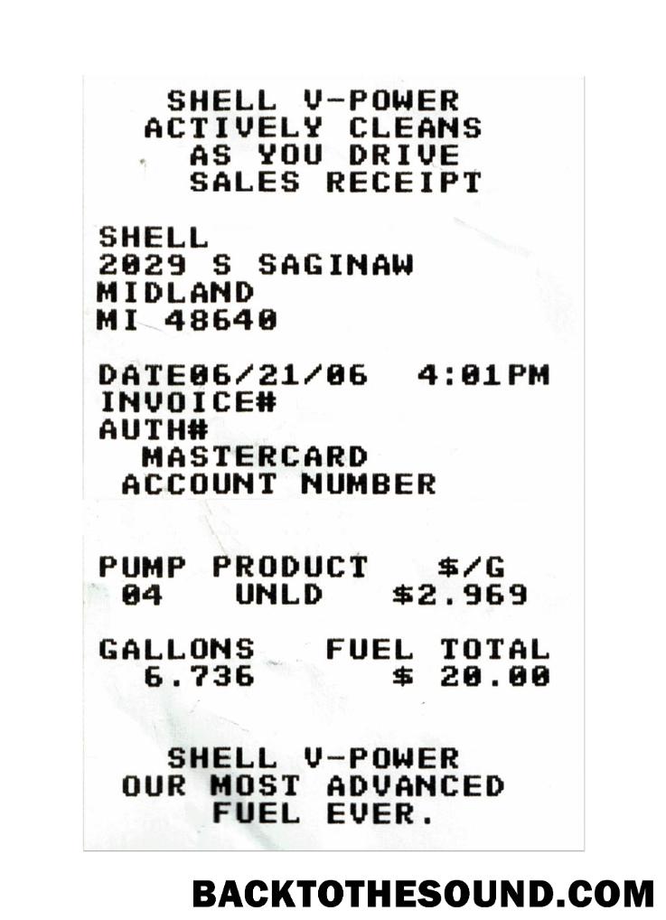 Λήψη SHELL V POWER Πληρωμή Απόδειξη Δείγμα δείγμα