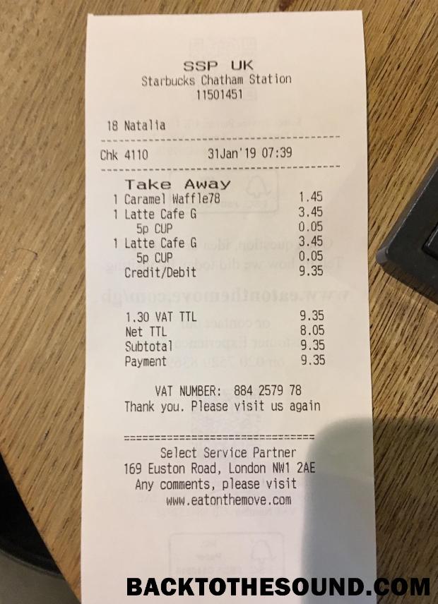 Λήψη Starbucks Εταιρεία Πληρωμή check Δείγμα δείγμα