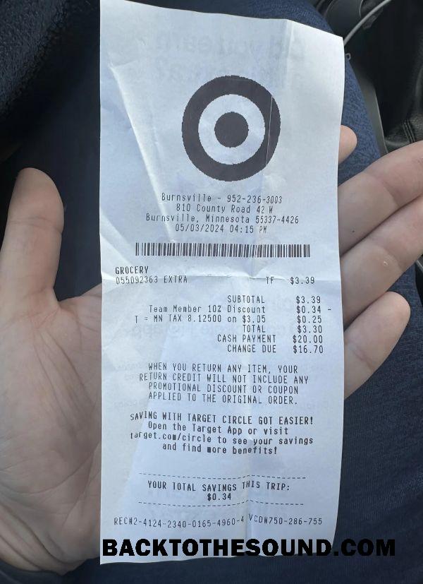 Λήψη Target corporation check Δείγμα σχεδιασμό