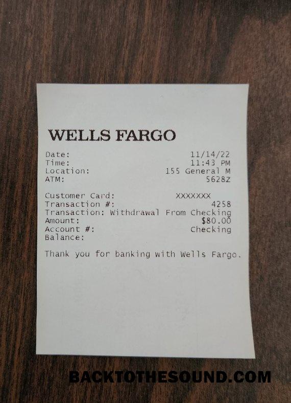 Λήψη ΗΠΑ Wells Fargo Απόδειξη Δείγμα προσχέδιο