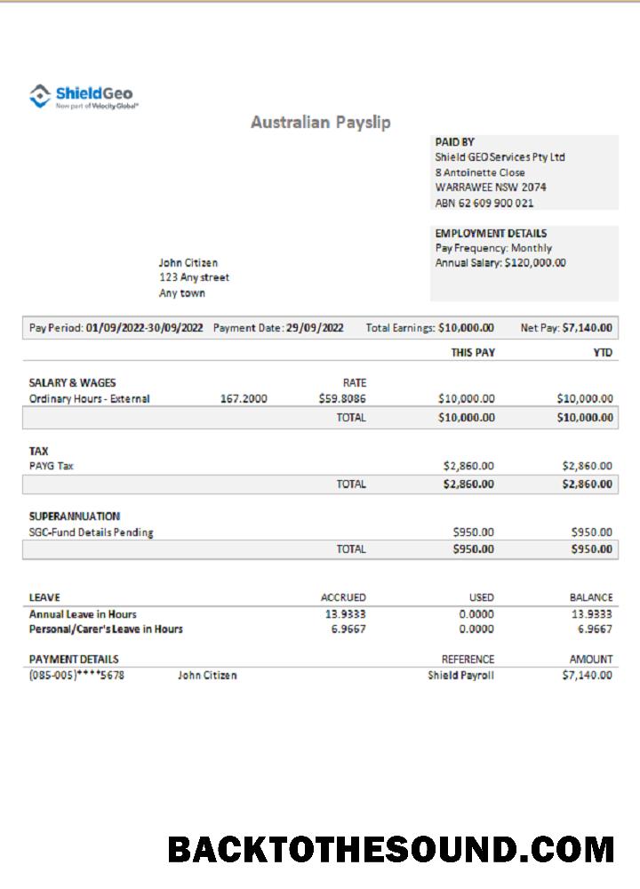 İndir Avustralya Shield Geo consulting Şirket Örnek tasarım