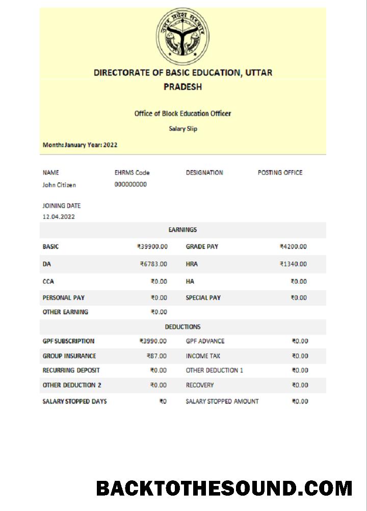 İndir Hindistan Directorate of temel eğitim Uttar Pradesh Eğitim Şirket Örnek ön izleme