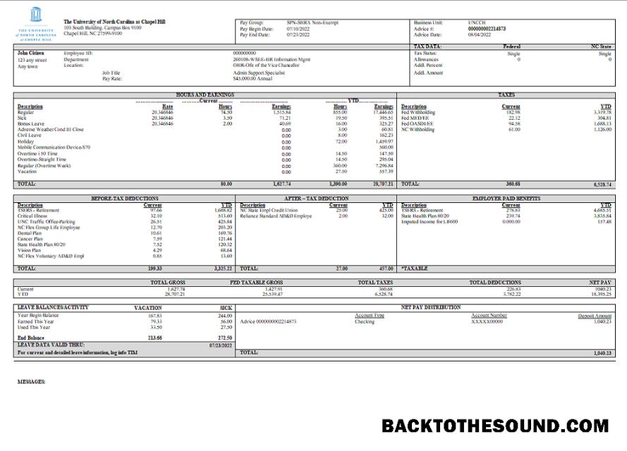 İndir ABD public research üniversite employee sheet Örnek şablon