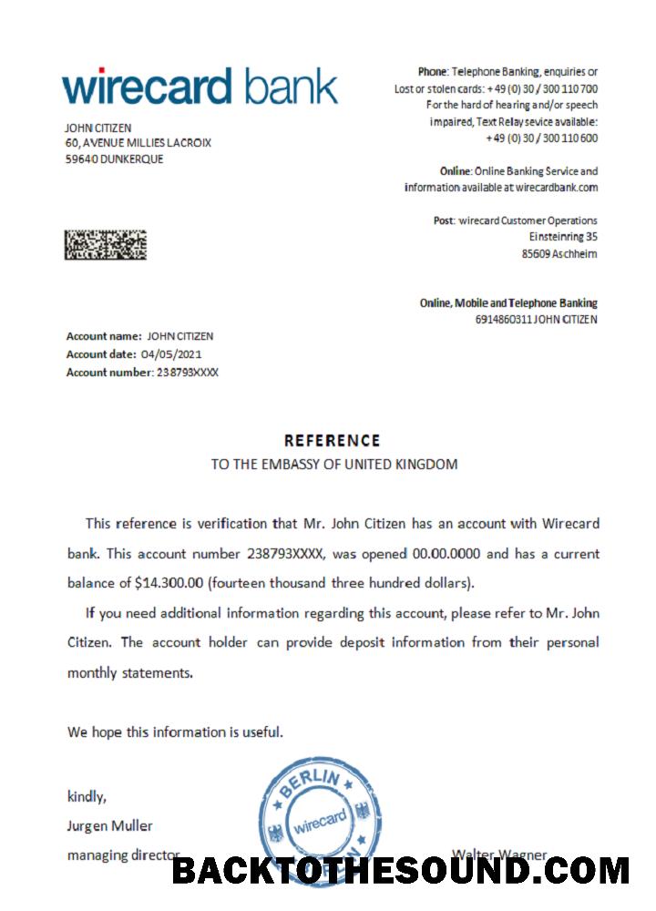 İndir Almanya Wirecard Referans Örnek ön izleme