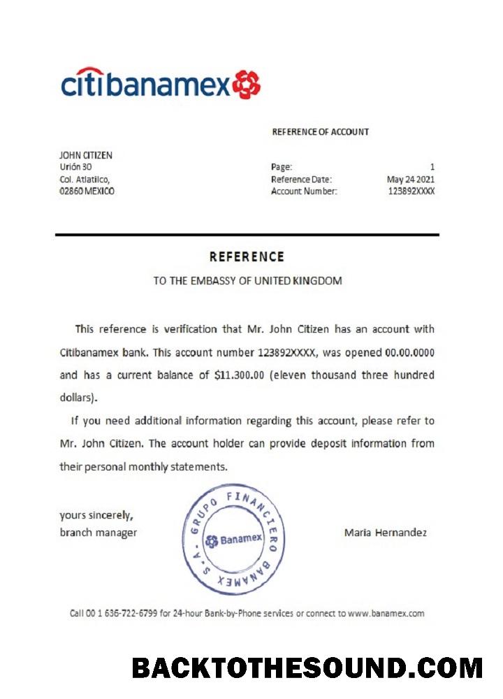 İndir Meksika Citibanamex Banka Referans Örnek tasarım