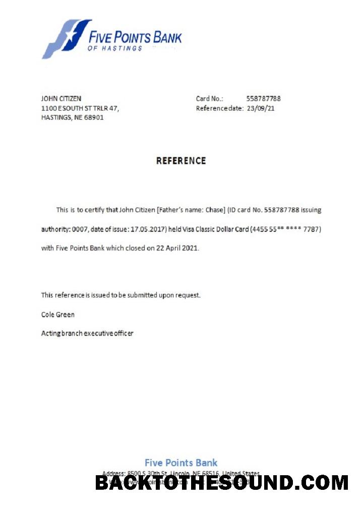 İndir ABD Five Points Banka closure Referans Örnek örnek