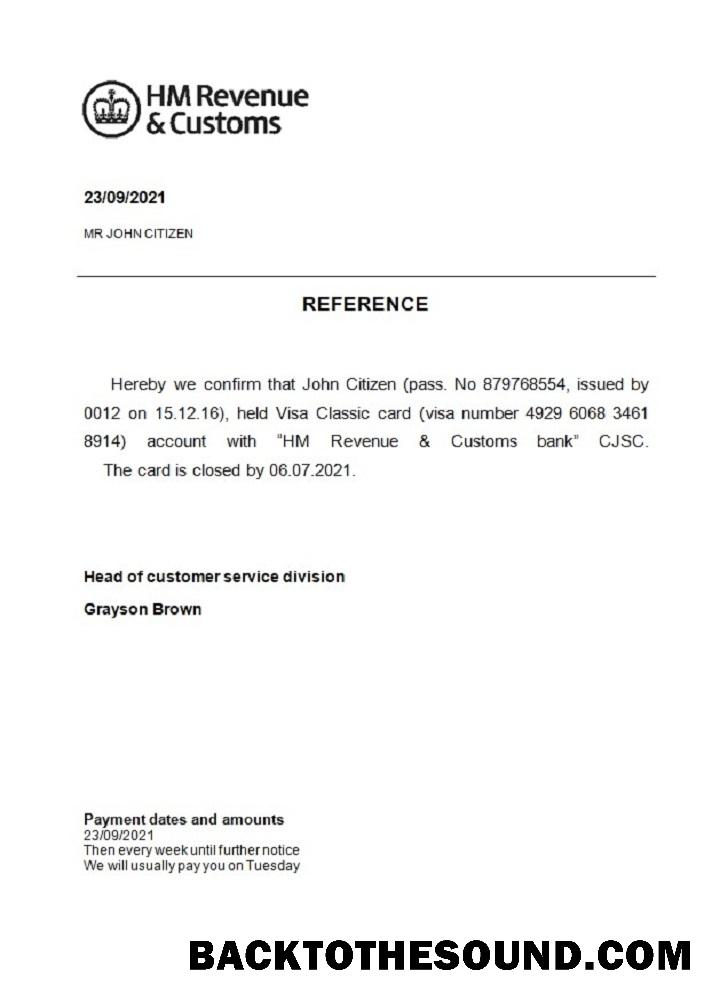 İndir Birleşik Krallık HM Gelir & Customs closure Referans Örnek tasarım