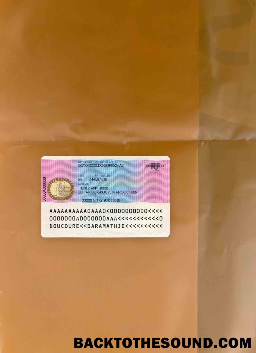Scarica Francia Residenza Permesso (Titre de séjour) foto-look Retro Campione anteprima